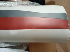 lot 135 image: NEW IN BOX Deck Mate Pontoon Bench Boat Seat.