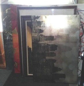 lot 181 image: Stephen Fishwick Canvas Art and more (7).