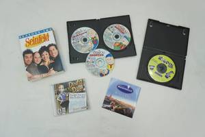 lot 29 image: Seinfeld DVDs Seasons 1 & 2 & PBS Kids DVD