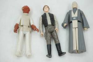 lot 47 image: Vintage Star Wars Figurines