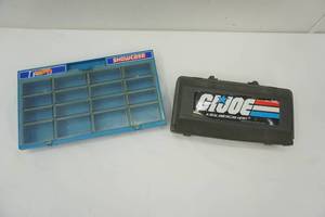 lot 85 image: Vintage Hot Wheels Carrying Case & G.I. Joe Case