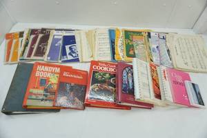 lot 91 image: Piano Books, Cook Books, and Handyman Books