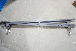lot 128 image: Adjustable Metal Bed Frame with Wheels