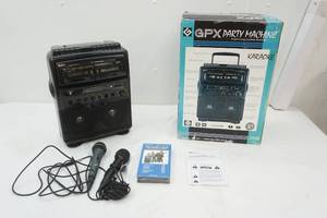lot 142 image: GPX Karaoke Machine