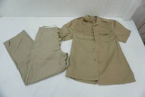 lot 167 image: Army Uniform with hat