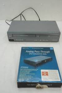 lot 169 image: Magnavox VCRDVD Player & DTV Converter Box