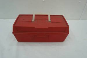 lot 190 image: My Buddy Poly Toolbox and wrenches