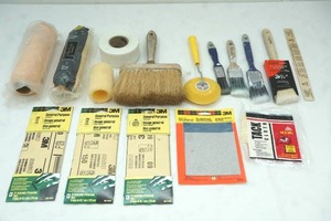 lot 224 image: Painting Supplies New and Barley Used