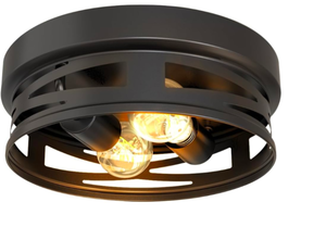 lot 134 image: Brand New Sunco Lighting Ceiling Light Farmhouse Theme, 11 Diameter 800 LMs