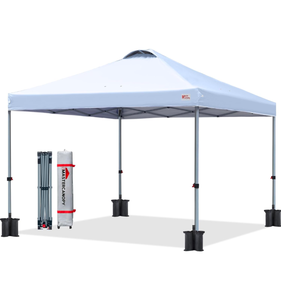 Brand New Mastercanopy Dual Pop Up Canopy Tent with Roller Bag $101.95 Retail