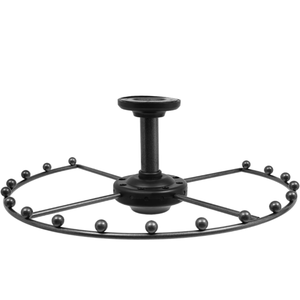 lot 159 image: Brand New 360 Rotating Round Closet Rod Heavy Duty Clothing Hanger $55.99 Retail