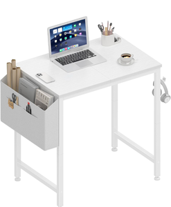 lot 178 image: Brand New Lufeiya Small White Desk 36 Kids Study Writing Mini Desk $69.99 Retail