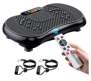 lot 190 image: Brand New Vibration Plate Exercise Machine Lymphatic Drainage for Weight Loss. Full Body Workout Fitness Platform $78.99 Retail