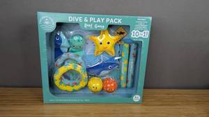 lot 168 image: Brand New Dive and Play Pack 10 in 1 for Summer and Pool Play