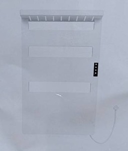 lot 176 image: Brand New Osvdo Heated Towel Warmer Wall Mounted Towel Rack for Bathroom $169.99 Retail