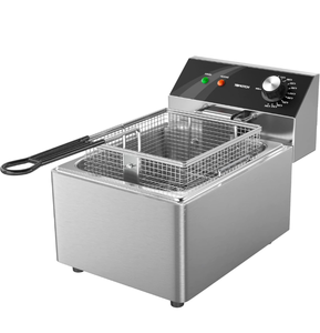Brand New Electric Deep Fryer Countertop Deep Fryer with Basket and Lid Capacity 10.5QT Stainless Steel Single Tank Fryer $179.99 Retail
