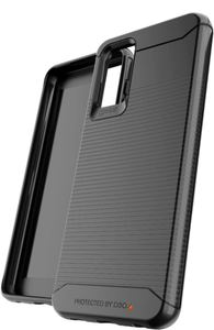 lot 215 image: Brand New Gear4 ZAGG Havana Case for Samsung Galaxy A32 5G - Lightweight, Stylish case with top, Bottom and Corner Protection with D3O - Black