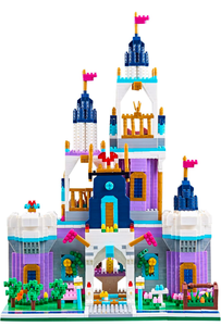 lot 218 image: Brand New Kadablk Architecture Micro Blocks for Building Castle Set 2800 pcs