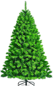 lot 220 image: Brand New GoPlus 6.5ft Unlit Artificial Christmas Tree $57.99 Retail