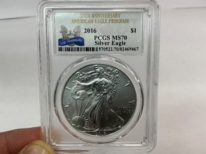 2016 PCGS MS70 Silver American Eagle