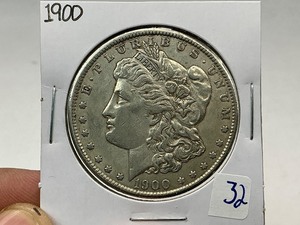 lot 32 image: 1900 Morgan Silver Dollar