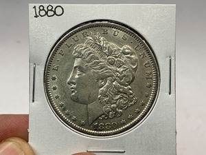 lot 10 image: 1880 Morgan Silver Dollar