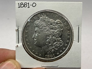 lot 11 image: 1881-O Morgan Silver Dollar