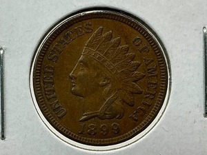 lot 55 image: 1899 Indian Head Cent