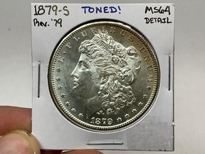 lot 66 image: 1879-S Rev 79 Morgan Silver Dollar