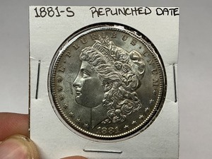 lot 70 image: 1881-S RPD Morgan Silver Dollar