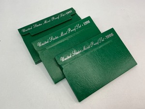 lot 90 image: 3x Run of Proof Sets from 1995-1997