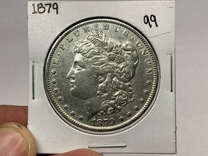 lot 99 image: 1879 Morgan Silver Dollar