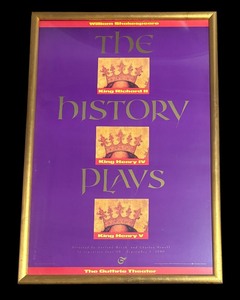lot 51 image: The History Plays of William Shakespeare Promotional Print for the Guthrie Theater