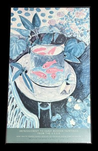 lot 28 image: Goldfish by Henri Matisse Impressionist Exhibition Print