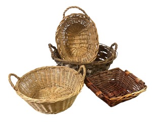 lot 55 image: Four Baskets