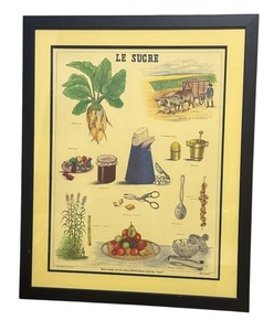lot 70 image: Le Sucre Print by Emile Deyrolle