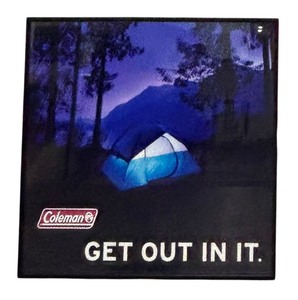 lot 71 image: Get Out in It Advertising Print for Coleman