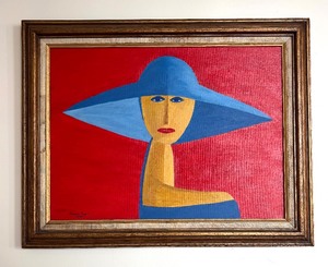 lot 123 image: Vibrant Original Painting by Russell