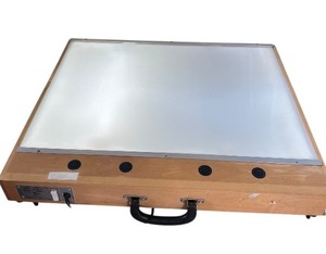lot 109 image: Satin and Glow Portable Lightbox