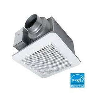 lot 33 image: Panasonic Whisper Choice DC Pick-A-Flow 80110 CFM Ceiling Bathroom Exhaust Fan with Flex-Z Fast Bracket  Customer Returns See Pictures