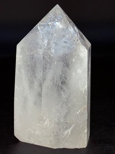 lot 56 image: Rainbow Quartz Point Penetrator Crystal is a dazzling and dynamic formation where one quartz crystal naturally grows through another, creating a powerful penetrator shape.&nbsp1 lb 6.4 oz.  0.636 kg.