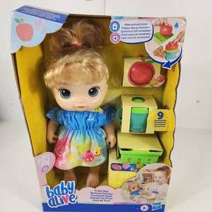 lot 12 image: New Baby Alive Doll Diapers Cup Food 9 Accessories Great Gift