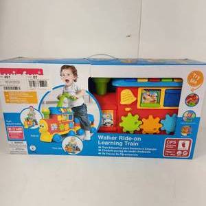 lot 21 image: New Walker Ride-On Learning Train CPS Parenting System 12-36 Months Teaches Letters And Colors