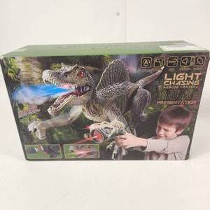 lot 45 image: New Light Chasing Remote Control Auto Presentation Spray Sound Effect Laser Trace Open Close Mouth