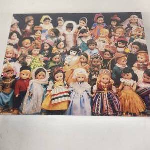 lot 48 image: New Springbok 500 Piece Jigsaw Puzzle Madame Alexander Dolls Collection Internationale