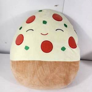lot 56 image: Squishmallows Pep Pizza 17 Great Condition With Tags