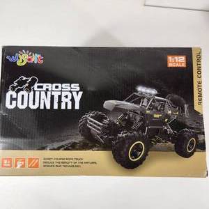 lot 66 image: New Open Box Wisairt Cross Country 112 Remote Control Truck Black 3