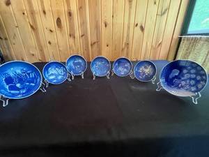 lot 16 image: Set of Royal Copenhagen Bing & Grondahl Mothers Day Collector Plates