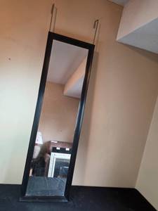 lot 67 image: Full Length Black Hanging Mirror 51 x 15