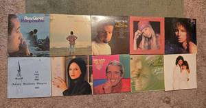 lot 92 image: Collection of Vintage Vinyl Records Including Barbra Streisand and Andy Williams